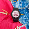 Casio G-Shock BG169U-C Girl's Baby-G Women's Pink Dial Digital Black LED Watch