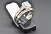 Princess Cut Diamond Bridal Set Round Engagement Ring 10K White Gold 0.75 CT