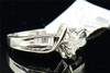 Diamond Marquise Solitaire Engagement Ring Ladies 14K White Gold Wedding 1/4 Tcw