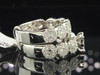 Solitaire Diamond Engagement Ring 14K White Gold Wedding Bridal Set 2.75 Ct.