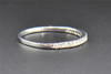 Round Cut Diamond Wedding Band 14K White Gold Prong Set Anniversary Ring 0.20 CT