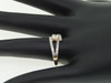 Ladies 14K Yellow Gold Round Diamond Solitaire Bridal Engagement Ring 0.50 Ct.