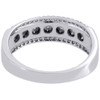 Diamond Wedding Band Ladies 10K White Gold Round Cut Fashion Ring 0.20 Ct.