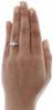 Diamond Engagement Ring Ladies 14K Yellow Gold Wedding Round Pave 0.37 Tcw.