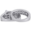 Princess Cut Diamond Engagement Ring 5 Ct. White Gold Wedding Bridal Set