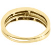 Solitaire Diamond Wedding Bridal Set 10K Yellow Gold Engagement Ring 0.50 Ct.