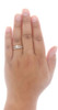 Solitaire Diamond Wedding Bridal Set 10K Yellow Gold Engagement Ring 0.50 Ct.