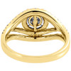 Diamond Wedding Ring Ladies 14K Yellow Gold Round Cut Engagement Band 3/4 Tcw