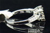 Brown Diamond Engagement Ring 10K White Gold Round Cut Marquise Shape 0.40 Ct