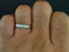 Diamond Wedding Trio Set White Gold Round Cut His Her Matching Engagement Ring