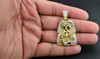 Diamond Egyptian Pharaoh King Tut Mini Pendant 925 Sterling Silver Charm 0.45 Ct