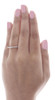 10K Yellow Gold Diamond Ladies Twist Overlay Fashion Band Right Hand Ring .25 Ct
