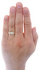 10K Yellow Gold Diamond Trio Set Matching Round Engagement Ring & Band 1/2 Ct.