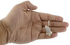 10K Yellow Gold Diamond Pendant Praying Hands Mens Pave Charm 0.80 Ct.