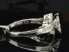 Marquise Cut Diamond Engagement Wedding Ring Ladies 14K White Gold 0.75 Ct.