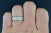 Diamond Trio Set His Her Matching Engagement Ring Wedding Band 10K Yellow Gold