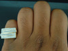Diamond Statement PinkY Ring 10K Yellow Gold Mens Designer Wedding Band 1/2 Ct.