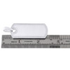 Stainless Steel Round Cut Diamond Engravable Dog Tag Pendant Charm 0.60 Ct.