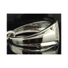 Diamond Square Pinky Ring Mens 10K White Gold Round Pave Fashion Design 1/4 Tcw.