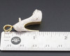 Diamond High Heel Shoe Pendant 3D Ladies 10K Yellow Gold 1.55 Ct. Charm 1.25"