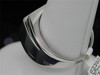 Diamond Pinky Ring Mens .925 Sterling Silver Round Pave Design 1/3 Tcw.