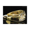 WOMENS YELLOW GOLD CHAMPAGNE BROWN DIAMOND ENGAGEMENT RING WEDDING BAND BRIDAL