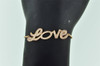 Diamond Love Bracelet 10K Rose Gold 0.40 Ct Heart Charm