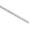 10K White Gold Real Diamond Prong Set S Link Tennis Bracelet 7.25" | 5mm | 1 CT.