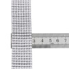 Real Diamond Sterling Silver 8 Row Tennis Bracelet 25mm Miracle Set 1.33 CT.