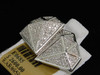 Diamond Earrings 10K White Gold Round Pave Designer Studs 0.70 Tcw.