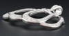 Diamond Allah Arabic Islamic Pendant Sterling Silver Charm 0.30 Ct. w/ Chain
