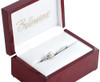 14K Two Tone Gold Solitaire Diamond Wedding Bridal Set Braided Halo Ring 1 CT.