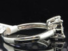 Diamond Engagement Ring 18K White Gold Round Cut 0.72 Ct - Larissa Collection