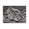 10K 2 MM WHITE GOLD 26" INCH FRANCO/BOX CUBAN CHAIN