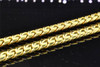 10K Heavy 9.44MM Yellow Gold Miami Cuban Link Franco Chain Necklace 36 Inch