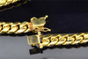 10K Solid Heavy 11.37MM Yellow Gold Miami Cuban Link Chain Necklace 36 Inch 309g