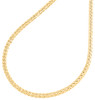 Real 10K Yellow Gold Rounded 3D Spiga Link Chain 2mm Unisex Necklace 16-24 Inch Real 10K Yellow Gold Rounded 3D Spiga Link Chain 2mm Unisex Necklace 16-24 Inch