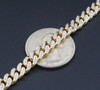 Genuine Diamond Miami Cuban Chain 3 Ct. 10K Yellow Gold 6.25mm 26 Inch Necklace