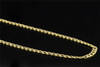 10K Mens 2.5mm Yellow Gold Diamond Cut Miami Pave Cuban Chain Necklace 20 Inch