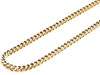 10k Real Yellow Gold 3.0 MM Franco Box Cuban Chain Necklace 22 Inch