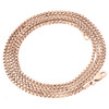 10K Rose Gold Mens Ladies 1.5MM Rounded Venetian Box Chain Necklace 18-36 Inches