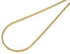 10K Yellow Gold Closed Link Solid Franco Box Chain 2.25mm Necklace 20 - 30 Inch