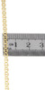 Real 10K Yellow Gold Solid Flat Mariner Chain 3.25mm Necklace Plain 16-26 Inches
