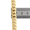 10K Yellow Gold 8.75mm Solid Miami Cuban Link Chain Box Clasp Necklace 22"- 30"