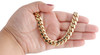 10K Yellow Gold Solid Miami Cuban Link Chain 11mm Box Clasp Necklace 26-30 Inch