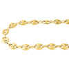 10K Yellow Gold 12MM Wide Puffed Gucci Mariner Link Chain Necklace 28-32 Inches