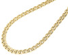 10K Yellow Gold 6MM Double Cuban Curb Italian Link Chain Necklace 20 - 30 Inch