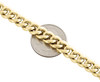 Real 10K Yellow Gold Hollow Miami Cuban Link Bracelet 8.50mm Box Clasp 9 Inch