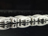 Mens .925 Sterling Silver Real White Diamond Bracelet Tennis Chain Link 5.50 ct.