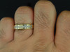 10K Yellow Gold Round Cut Diamond Engagement Wedding Trio Set Ring 0.95 Ct.